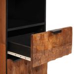 Casa si Gradina - Mobilier - Seturi de mobilier - Seturi baie - Seturi de baie cu raft Maro Acacia Finisat Lemn de mango solid - Infinity.ro