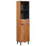Casa si Gradina - Mobilier - Seturi de mobilier - Seturi baie - Seturi de baie cu raft Maro Acacia Finisat Lemn de mango solid - Infinity.ro
