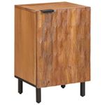 Casa si Gradina - Mobilier - Seturi de mobilier - Seturi baie - Seturi de baie cu raft Maro Acacia Finisat Lemn de mango solid - Infinity.ro