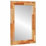 Casa si Gradina - Mobilier - Seturi de mobilier - Seturi baie - Seturi de baie cu depozitare cu usa natural Lemn de mango solid - Infinity.ro