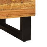 Casa si Gradina - Mobilier - Seturi de mobilier - Seturi baie - Seturi de baie cu depozitare cu usa natural Lemn de mango solid - Infinity.ro