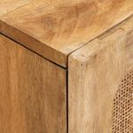 Casa si Gradina - Mobilier - Seturi de mobilier - Seturi baie - Seturi de baie cu sertar cu raft natural Lemn de mango solid - Infinity.ro