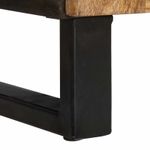Casa si Gradina - Mobilier - Seturi de mobilier - Seturi baie - Seturi de baie cu sertar cu raft natural Lemn de mango solid - Infinity.ro