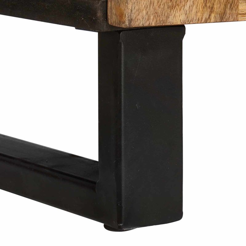 Casa si Gradina - Mobilier - Seturi de mobilier - Seturi baie - Seturi de baie cu sertar cu raft natural Lemn de mango solid - Infinity.ro