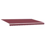 Casa si Gradina - Gradina si terasa - Umbrele si pavilioane - Pavilioane - Cortina Retractabila Burgundy 500 × 300 cm Poliester si metal - Infinity.ro