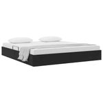 Casa si Gradina - Mobilier - Paturi si accesorii - Paturi - Pat cu storage cu saltea Negru 180 x 200 cm Catifea - Infinity.ro