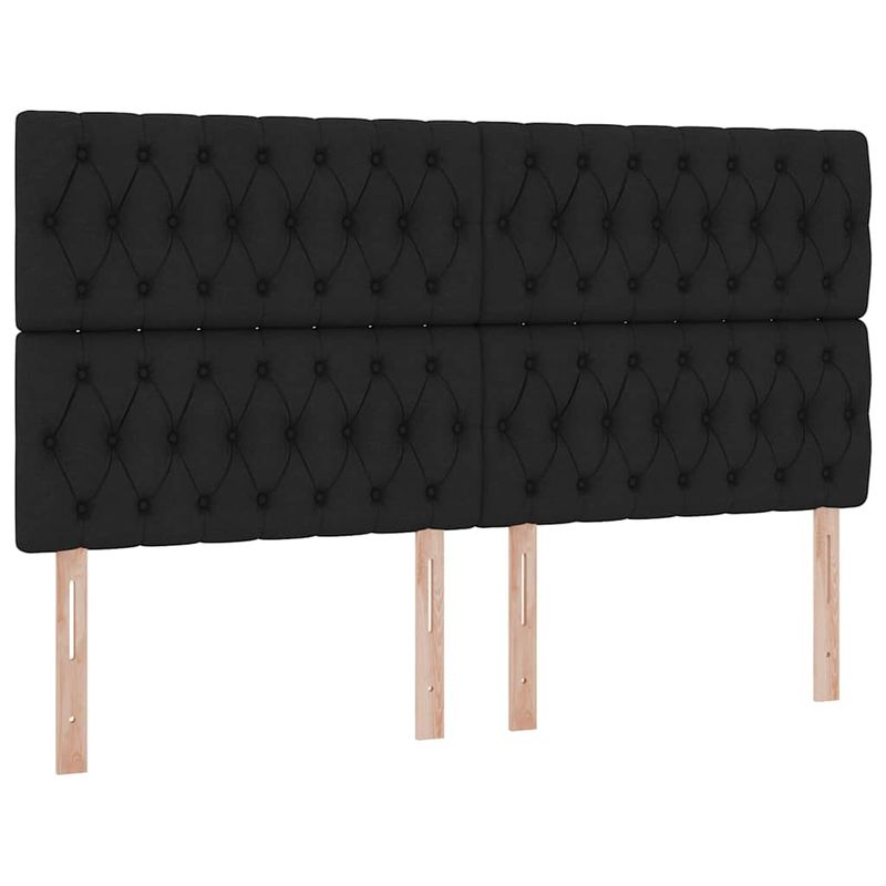 Casa si Gradina - Mobilier - Paturi si accesorii - Paturi - Pat cu saltea si spatiu de depozitare Negru 160 x 200 cm - Infinity.ro