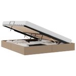 Casa si Gradina - Mobilier - Paturi si accesorii - Paturi - Pat cu storage Cappuccino 180 x 200 cm Piele artificiala - Infinity.ro