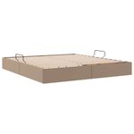 Casa si Gradina - Mobilier - Paturi si accesorii - Paturi - Pat cu storage Cappuccino 180 x 200 cm Piele artificiala - Infinity.ro