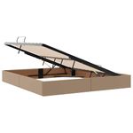 Casa si Gradina - Mobilier - Paturi si accesorii - Paturi - Pat cu storage Cappuccino 180 x 200 cm Piele artificiala - Infinity.ro