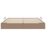 Casa si Gradina - Mobilier - Paturi si accesorii - Paturi - Pat cu storage Cappuccino 180 x 200 cm Piele artificiala - Infinity.ro