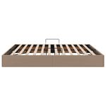 Casa si Gradina - Mobilier - Paturi si accesorii - Paturi - Pat cu storage Cappuccino 180 x 200 cm Piele artificiala - Infinity.ro