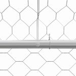 Petshop - Accesorii petshop - Culcusuri si custi - Custi interior si exterior - Cusca pentru caini 2 pcs Argintiu 4 x 2 x 2 m Otel - Infinity.ro