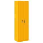 Casa si Gradina - Mobilier - Dulapuri si sifoniere - Dulapuri - Dulap de depozitare 2 pcs Galben mustar 60 x 40 x 200 cm - Infinity.ro