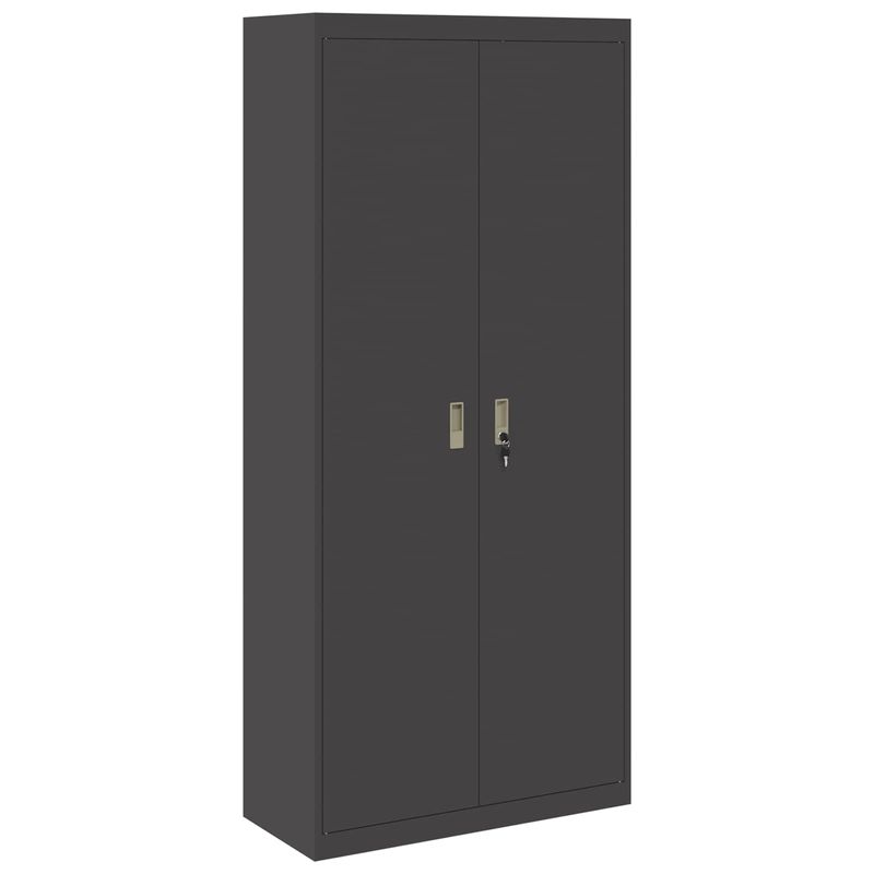 Casa si Gradina - Mobilier - Dulapuri si sifoniere - Dulapuri - Dulap de depozitare cu depozitare 2 pcs Negru 90 x 40 x 200 cm - Infinity.ro