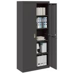 Casa si Gradina - Mobilier - Dulapuri si sifoniere - Dulapuri - Dulap de depozitare cu depozitare 2 pcs Negru 90 x 40 x 200 cm - Infinity.ro