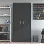 Casa si Gradina - Mobilier - Dulapuri si sifoniere - Dulapuri - Dulap de depozitare cu depozitare 2 pcs Negru 90 x 40 x 200 cm - Infinity.ro