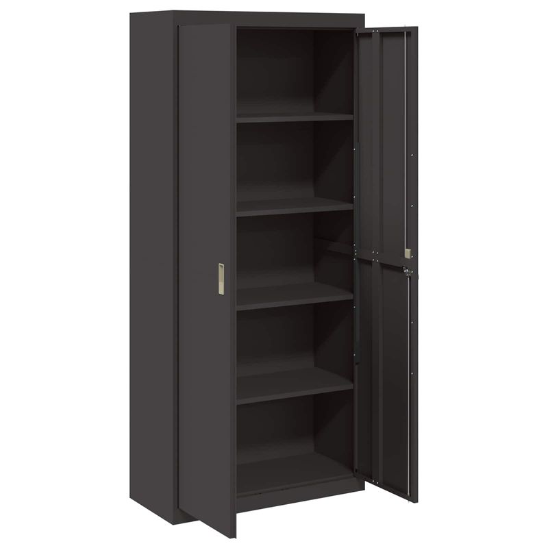 Casa si Gradina - Mobilier - Dulapuri si sifoniere - Dulapuri - Dulap de depozitare cu depozitare 2 pcs Negru 90 x 40 x 200 cm - Infinity.ro