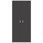 Casa si Gradina - Mobilier - Dulapuri si sifoniere - Dulapuri - Dulap de depozitare cu depozitare 2 pcs Negru 90 x 40 x 200 cm - Infinity.ro