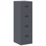 Casa si Gradina - Mobilier - Dulapuri si sifoniere - Dulapuri - Dulap pentru Fisiere cu raft 2 pcs Antracit 44 x 50 x 106.5 cm - Infinity.ro