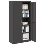 Casa si Gradina - Mobilier - Dulapuri si sifoniere - Dulapuri - Dulap de depozitare cu depozitare 2 pcs Negru 90 x 40 x 180 cm - Infinity.ro
