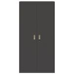 Casa si Gradina - Mobilier - Dulapuri si sifoniere - Dulapuri - Dulap de depozitare cu depozitare 2 pcs Negru 90 x 40 x 180 cm - Infinity.ro