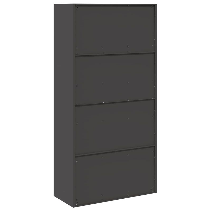 Casa si Gradina - Mobilier - Dulapuri si sifoniere - Dulapuri - Dulap de depozitare cu depozitare 2 pcs Negru 90 x 40 x 180 cm - Infinity.ro