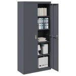 Casa si Gradina - Mobilier - Dulapuri si sifoniere - Dulapuri - Dulap de depozitare 2 pcs Antracit 90 x 40 x 200 cm - Infinity.ro