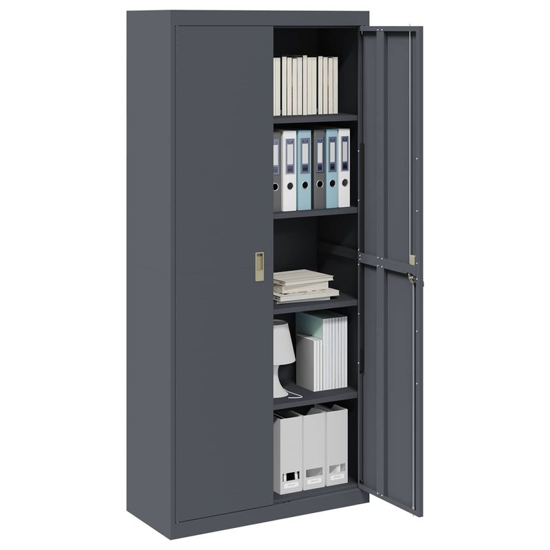Casa si Gradina - Mobilier - Dulapuri si sifoniere - Dulapuri - Dulap de depozitare 2 pcs Antracit 90 x 40 x 200 cm - Infinity.ro