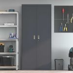 Casa si Gradina - Mobilier - Dulapuri si sifoniere - Dulapuri - Dulap de depozitare 2 pcs Antracit 90 x 40 x 200 cm - Infinity.ro