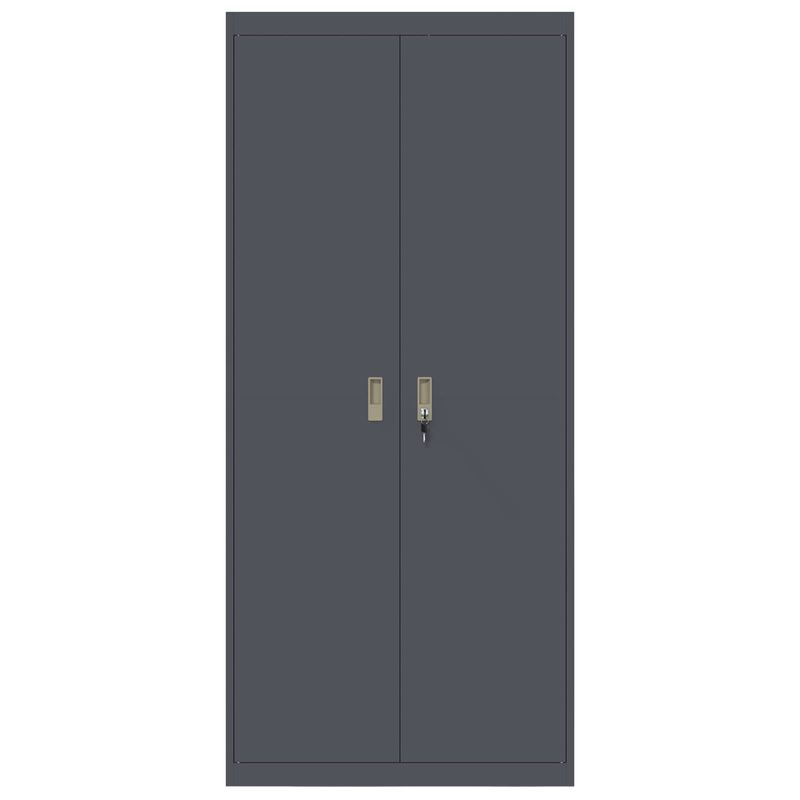 Casa si Gradina - Mobilier - Dulapuri si sifoniere - Dulapuri - Dulap de depozitare 2 pcs Antracit 90 x 40 x 200 cm - Infinity.ro