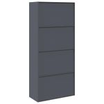 Casa si Gradina - Mobilier - Dulapuri si sifoniere - Dulapuri - Dulap de depozitare 2 pcs Antracit 90 x 40 x 200 cm - Infinity.ro