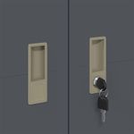 Casa si Gradina - Mobilier - Dulapuri si sifoniere - Dulapuri - Dulap de depozitare 2 pcs Antracit 90 x 40 x 200 cm - Infinity.ro