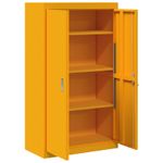 Casa si Gradina - Mobilier - Dulapuri si sifoniere - Dulapuri - Dulap de depozitare 2 pcs Galben mustar 80 x 40 x 140 cm - Infinity.ro