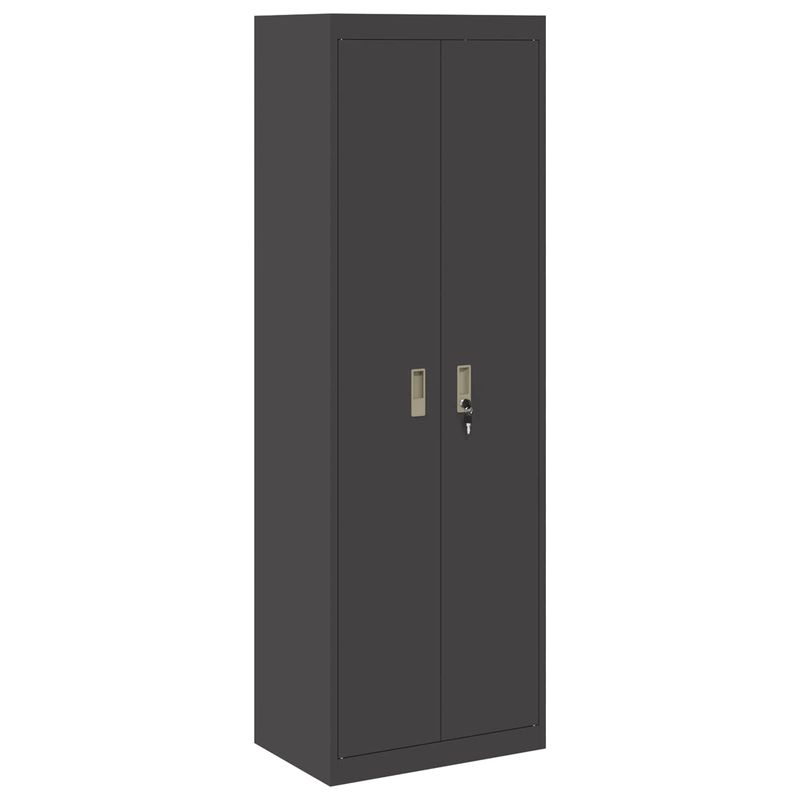 Casa si Gradina - Mobilier - Dulapuri si sifoniere - Dulapuri - Dulap de depozitare cu depozitare 2 pcs Negru 60 x 40 x 180 cm - Infinity.ro