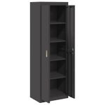 Casa si Gradina - Mobilier - Dulapuri si sifoniere - Dulapuri - Dulap de depozitare cu depozitare 2 pcs Negru 60 x 40 x 180 cm - Infinity.ro