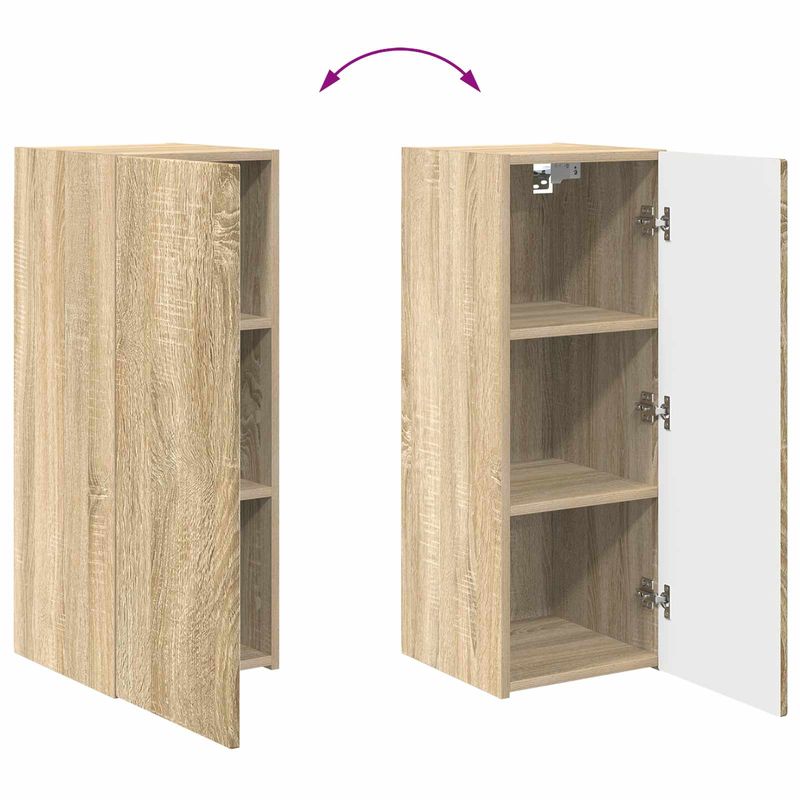 Casa si Gradina - Mobilier - Seturi de mobilier - Seturi living - Set de mobilier Stejar Sonoma 78,5 x 30 x 29,5 cm - Infinity.ro
