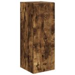 Casa si Gradina - Mobilier - Comode si corpuri - Comode - Set comoda TV Pe perete 2 pcs Stejar fumuriu Lemn compozit - Infinity.ro