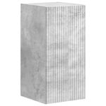 Casa si Gradina - Mobilier - Comode si corpuri - Comode - Set comoda TV Pe perete 3 pcs Gri din beton Lemn compozit - Infinity.ro