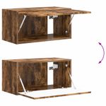 Casa si Gradina - Mobilier - Comode si corpuri - Comode - Set comoda TV Pe perete 2 pcs Stejar fumuriu Lemn compozit - Infinity.ro