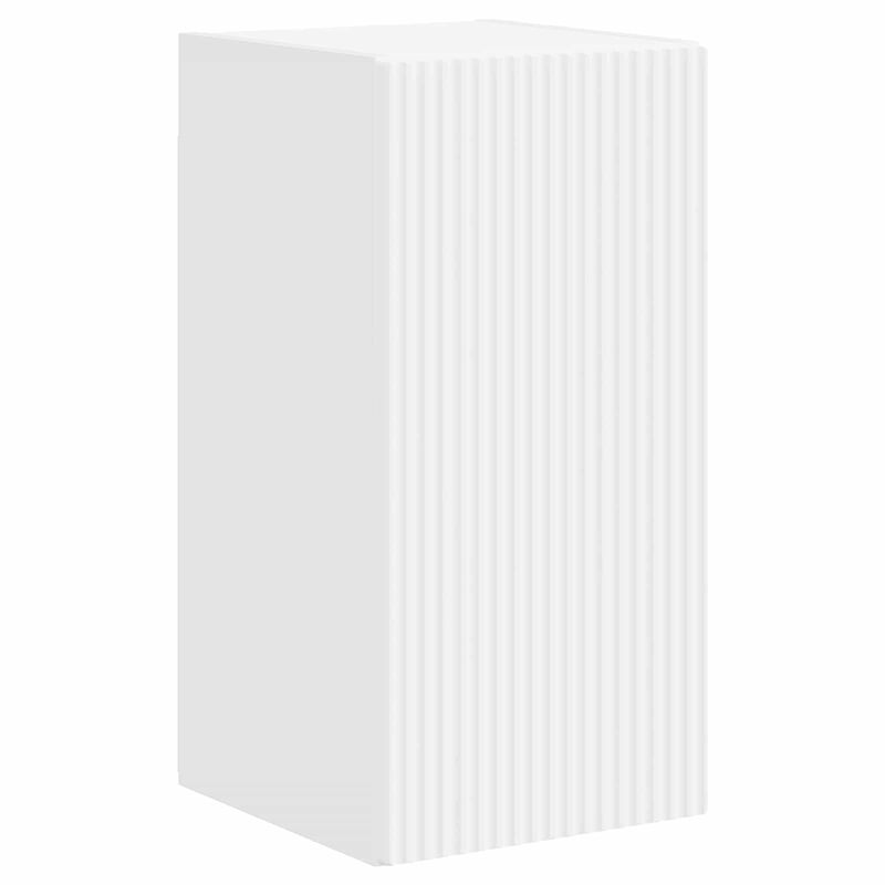 Casa si Gradina - Mobilier - Comode si corpuri - Comode - Set comoda TV Pe perete 4 pcs Alb Lemn compozit - Infinity.ro