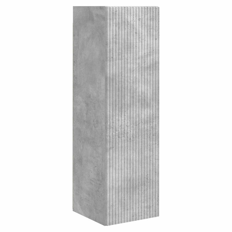Casa si Gradina - Mobilier - Comode si corpuri - Comode - Set comoda TV Pe perete 4 pcs Gri din beton Lemn compozit - Infinity.ro