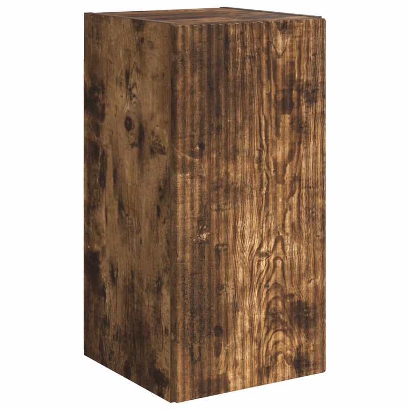 Casa si Gradina - Mobilier - Comode si corpuri - Comode - Set comoda TV Pe perete 6 pcs Stejar fumuriu Lemn compozit - Infinity.ro