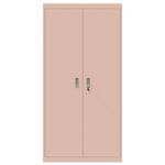 Casa si Gradina - Mobilier - Dulapuri si sifoniere - Dulapuri - Dulap de depozitare cu depozitare 2 pcs Roz 90 x 40 x 180 cm - Infinity.ro