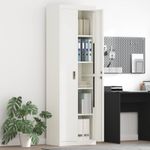 Casa si Gradina - Mobilier - Dulapuri si sifoniere - Dulapuri - Dulap de depozitare cu depozitare 2 pcs Alb 60 x 40 x 200 cm - Infinity.ro