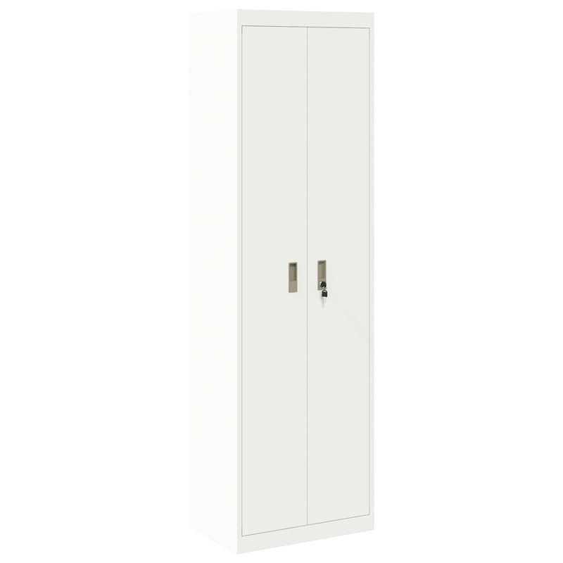 Casa si Gradina - Mobilier - Dulapuri si sifoniere - Dulapuri - Dulap de depozitare cu depozitare 2 pcs Alb 60 x 40 x 200 cm - Infinity.ro