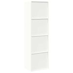 Casa si Gradina - Mobilier - Dulapuri si sifoniere - Dulapuri - Dulap de depozitare cu depozitare 2 pcs Alb 60 x 40 x 200 cm - Infinity.ro
