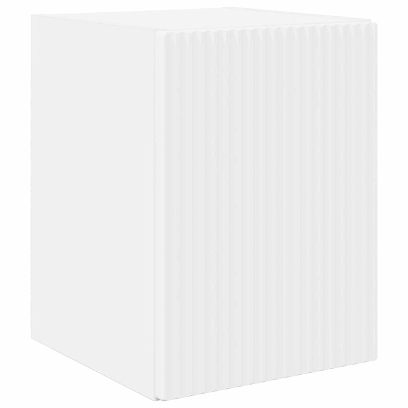 Casa si Gradina - Mobilier - Comode si corpuri - Comode - Set comoda TV Pe perete 3 pcs Alb Lemn compozit - Infinity.ro