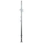 Casa si Gradina - Constructii - Usi interior, exterior si garaj - Usi garaj - Poarta de gradina Argintiu 100 x 150 cm Otel inoxidabil - Infinity.ro