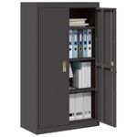 Casa si Gradina - Mobilier - Dulapuri si sifoniere - Dulapuri - Dulap de depozitare cu depozitare 2 pcs Negru 80 x 40 x 140 cm - Infinity.ro